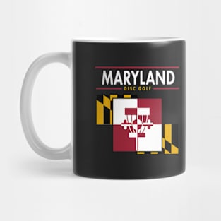 Maryland Disc Golf - Flag Horizontal Dark Mug